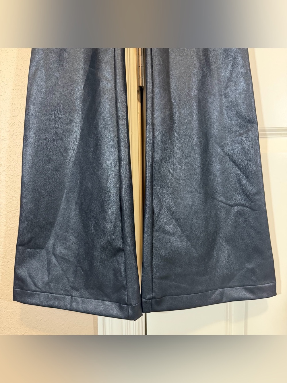 NWOT Spanx Flare Faux Leather Pants - Picture 5 of 12
